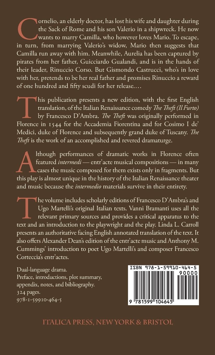 Rückseitencover The Theft