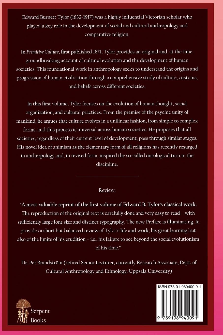 Rückseitencover Primitive Culture - Volume One