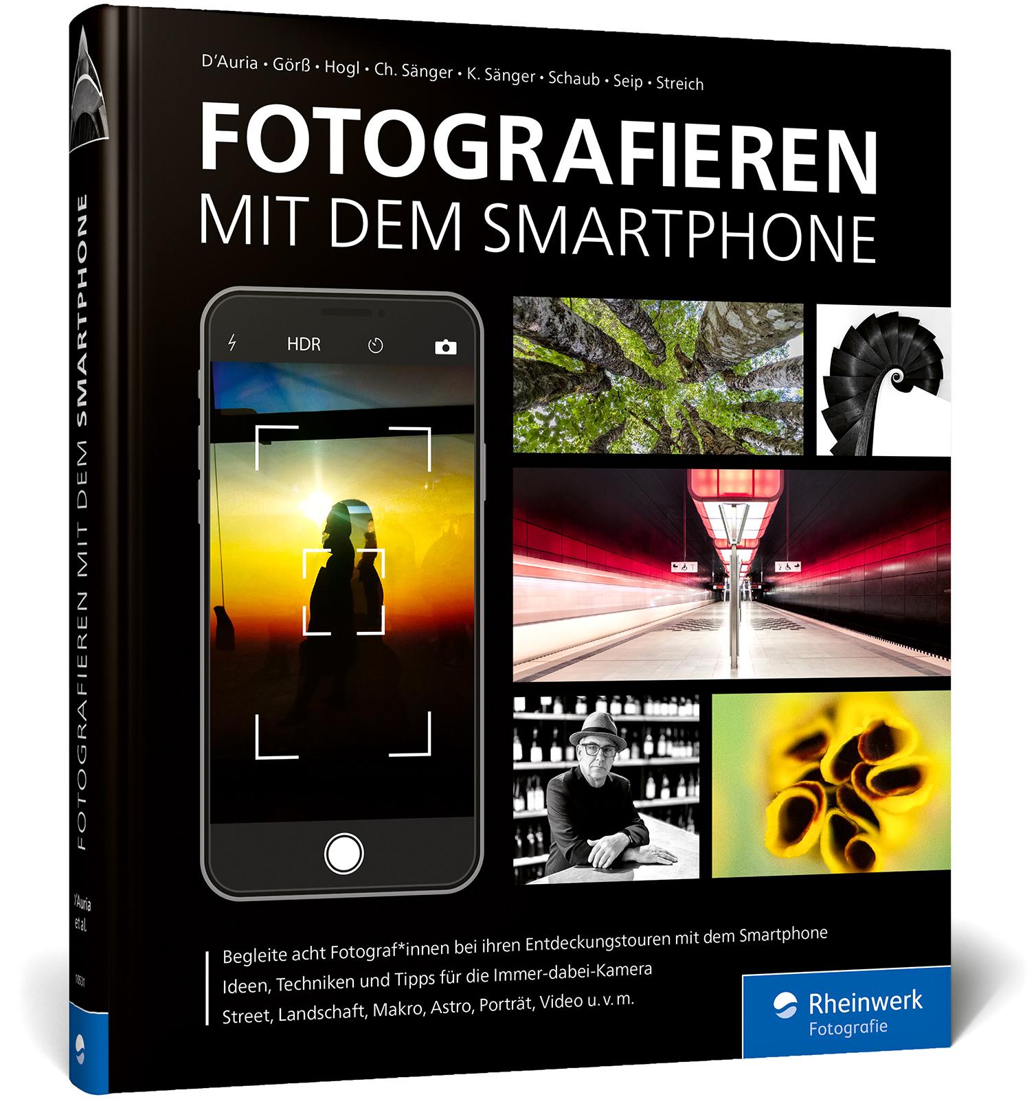 Vorderes Coverbild Fotografieren mit dem Smartphone