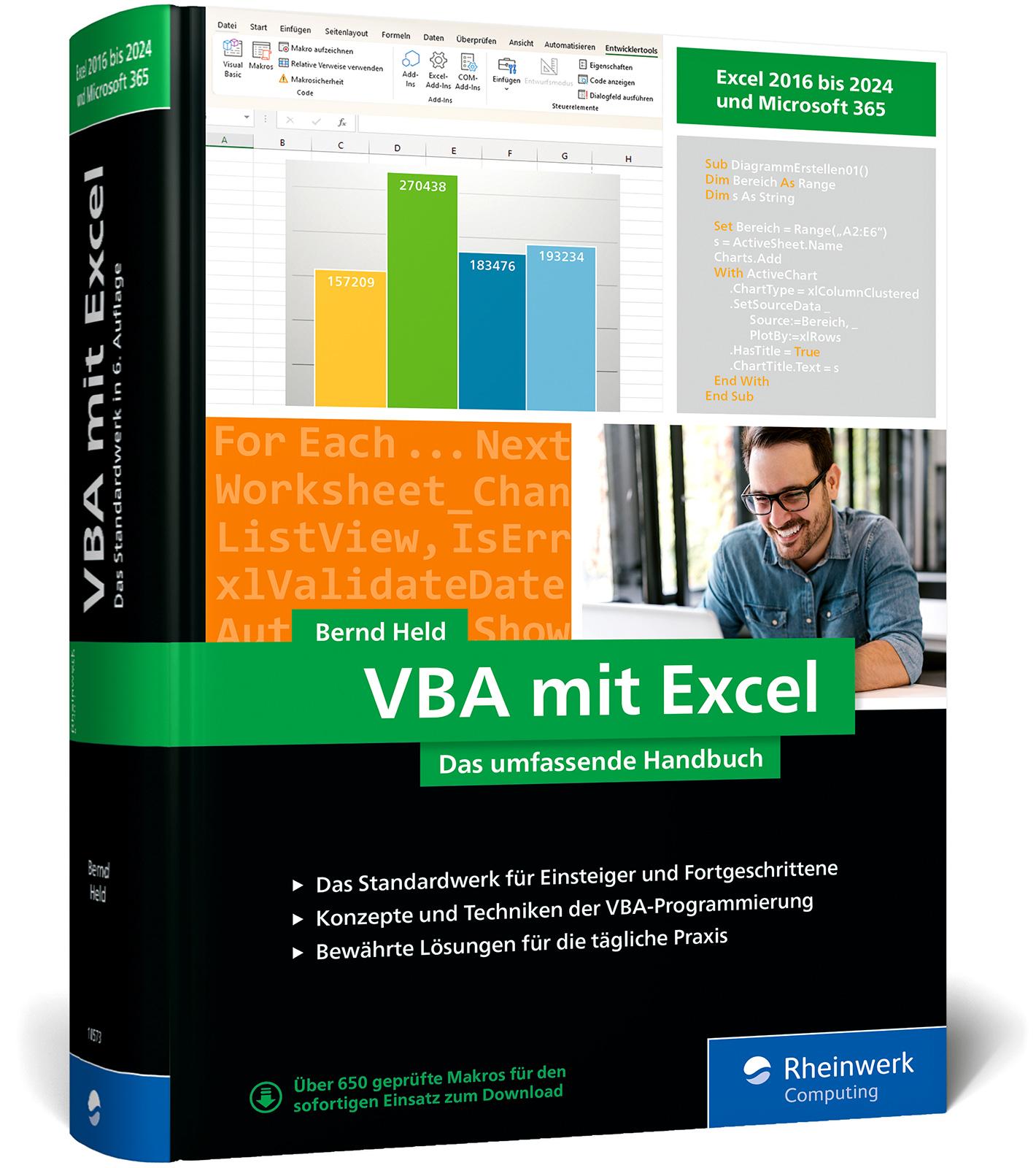Vorderes Coverbild VBA mit Excel