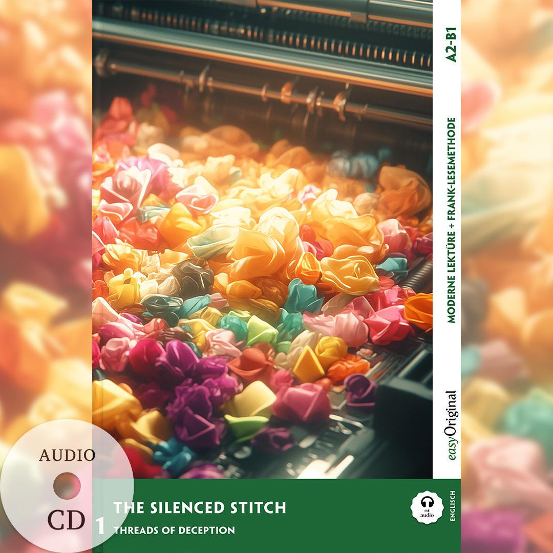 Vorderes Coverbild The Silenced Stitch - Englische Krimi-Lektüre A2-B1 (+ Audio-CD)