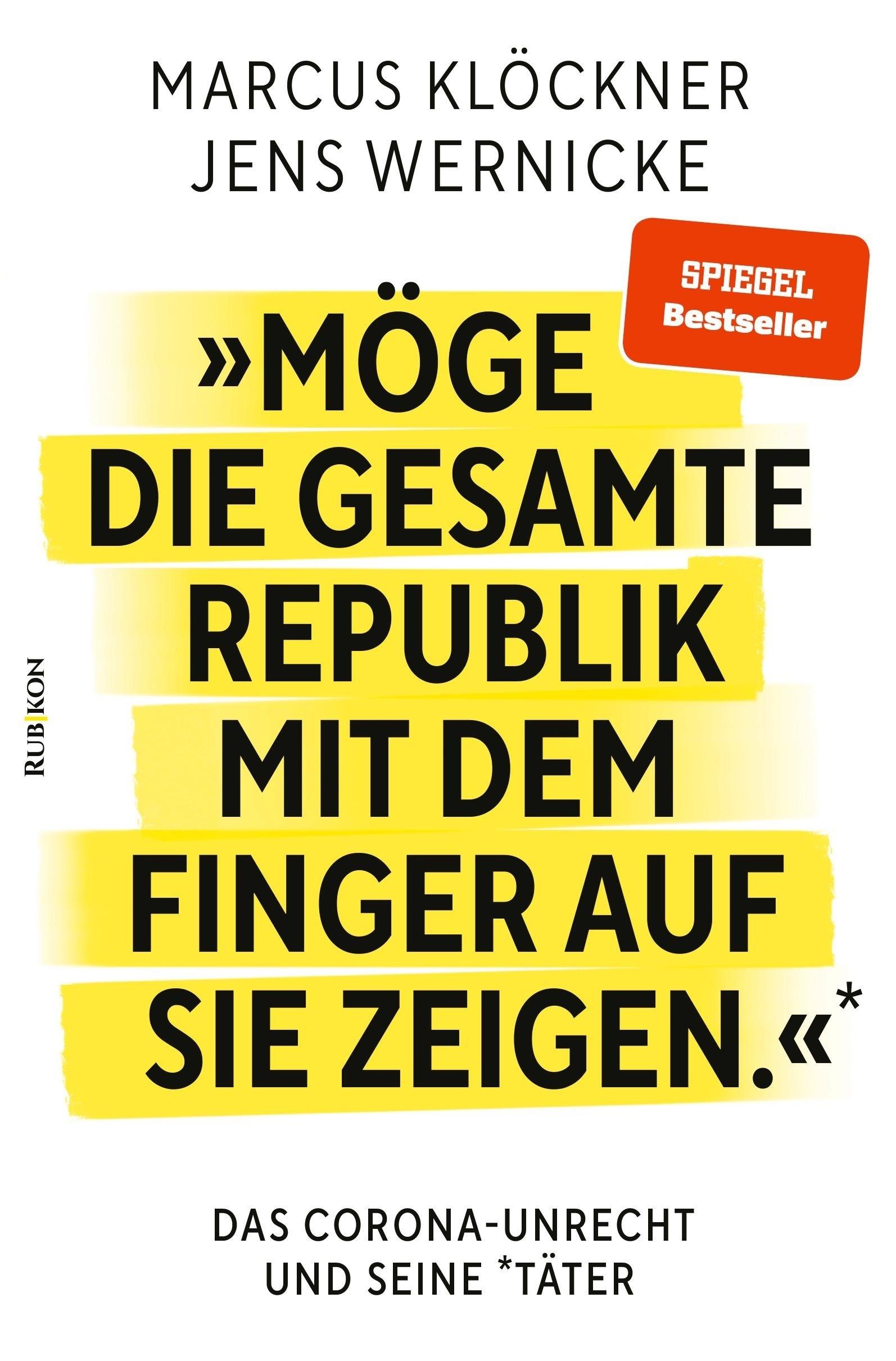 Vorderes Coverbild 'Möge die gesamte Republik mit dem Finger auf sie zeigen.'