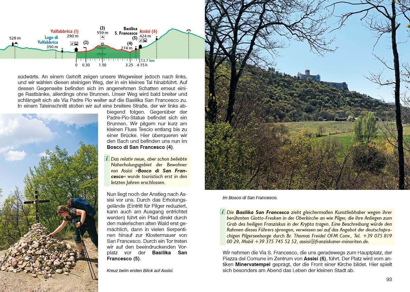 Beispielinhalt (Bild) Franziskusweg