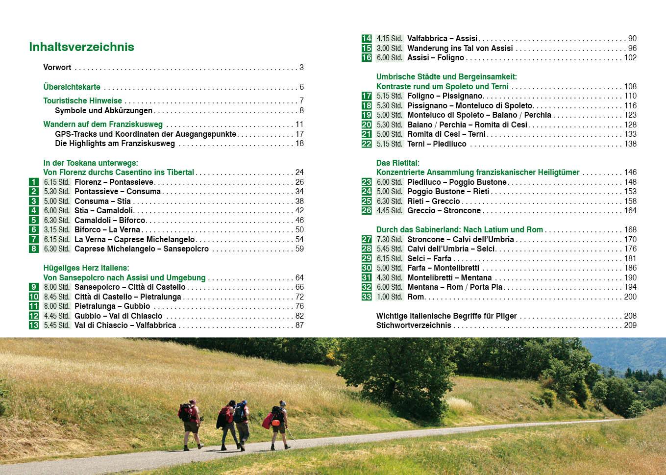 Beispielinhalt (Bild) Franziskusweg