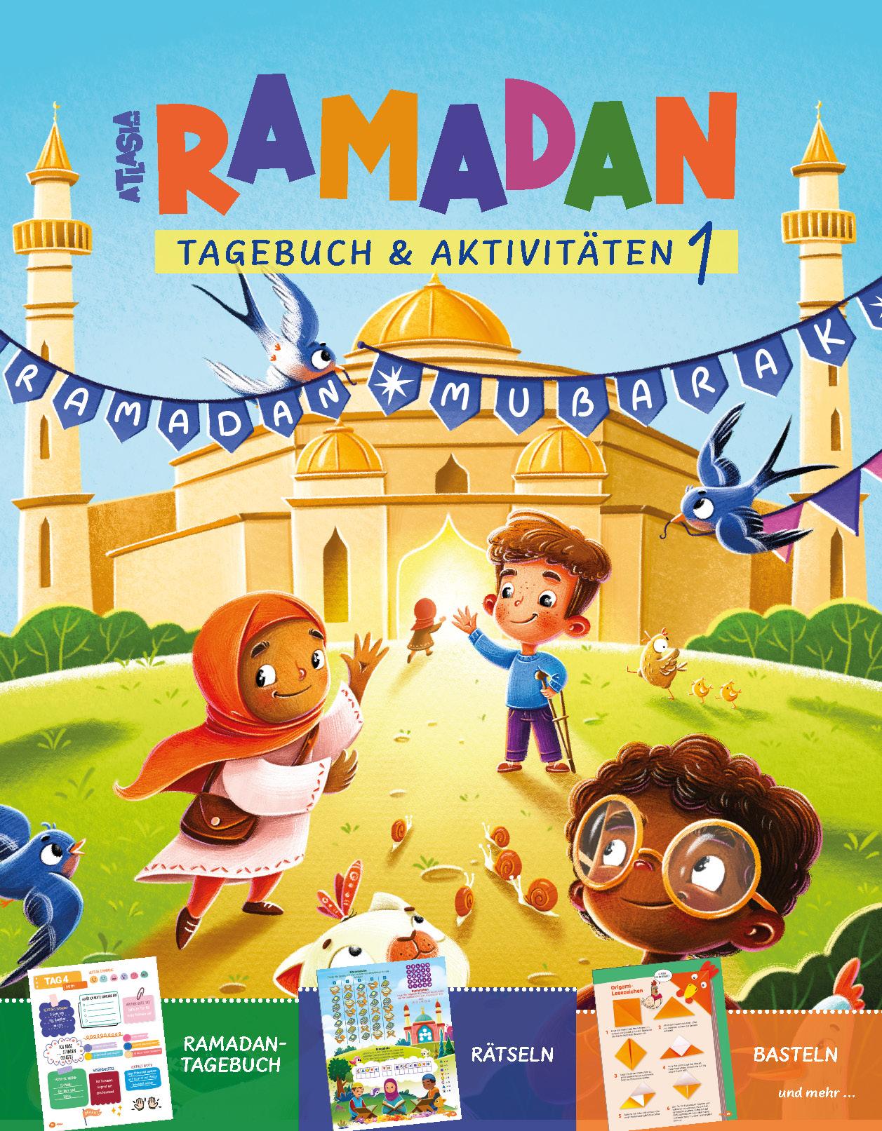 Vorderes Coverbild Ramadan Tagebuch und Aktivitäten 1