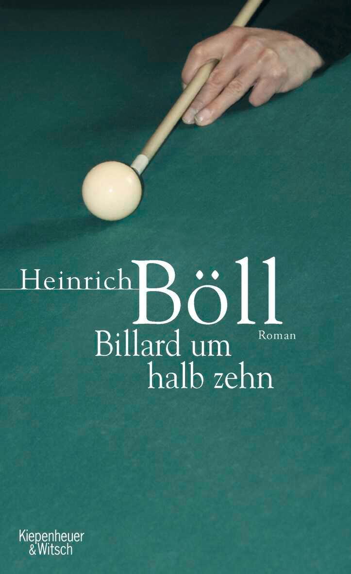 Vorderes Coverbild Billard um halb zehn