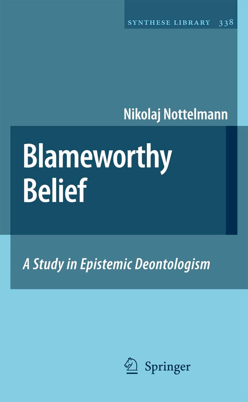Vorderes Coverbild Blameworthy Belief