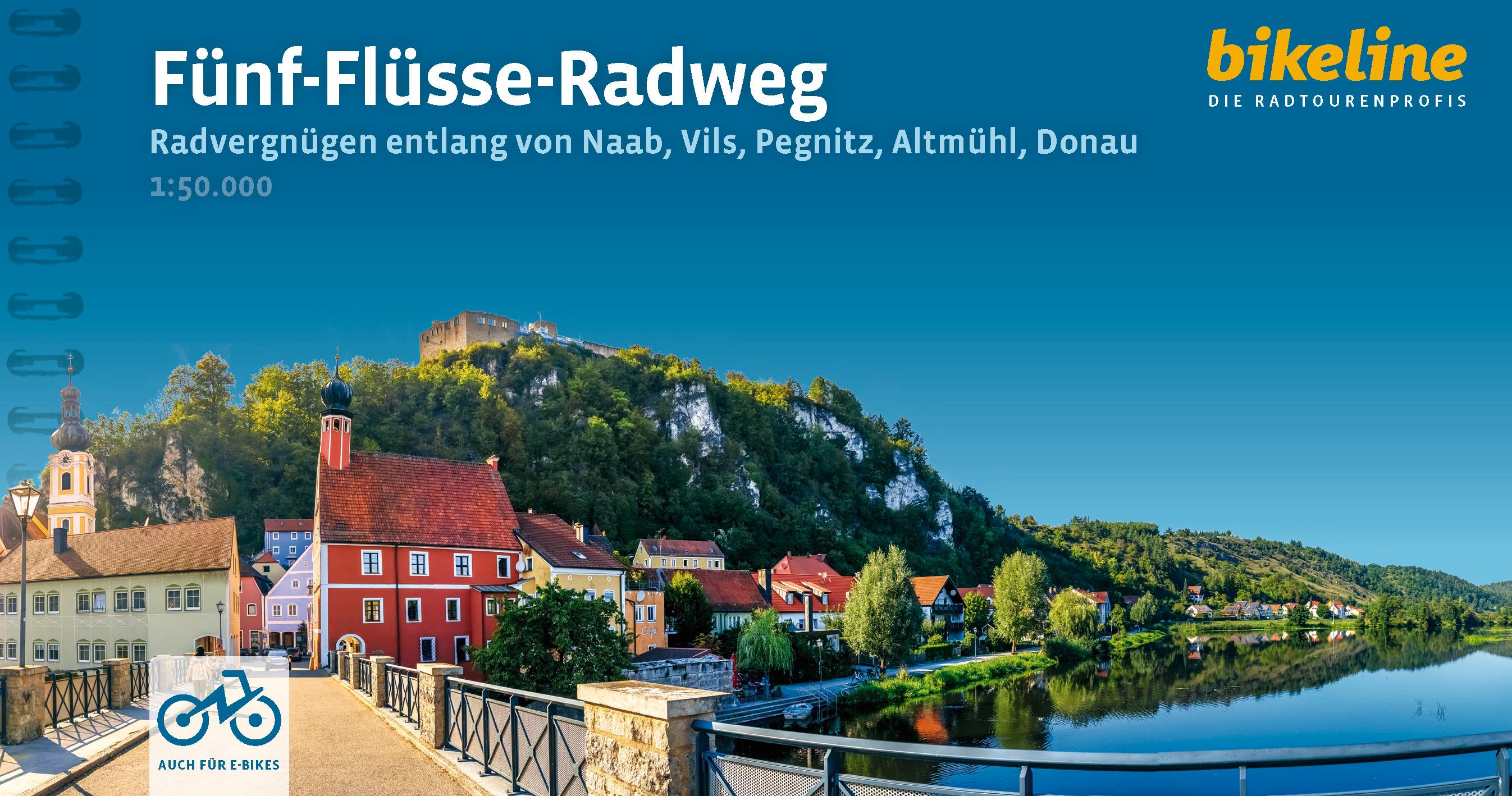 Vorderes Coverbild Fünf-Flüsse-Radweg