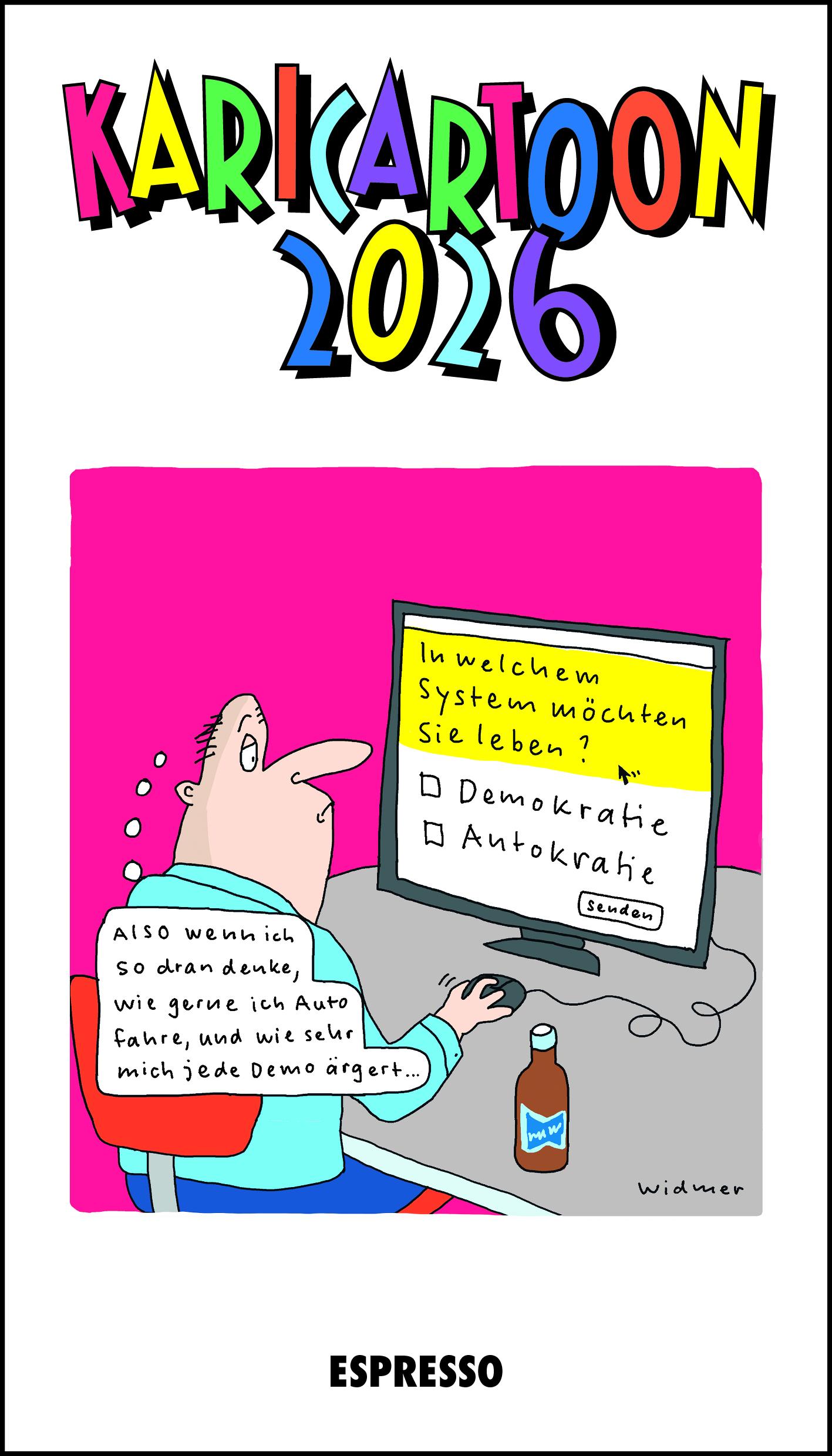 Vorderes Coverbild KARICARTOON 2026