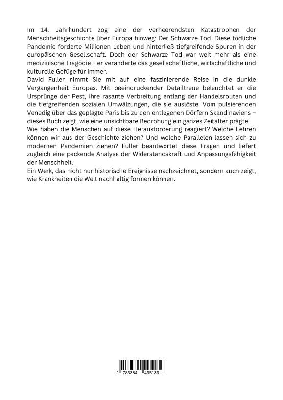 Rückseitencover Der Schwarze Tod