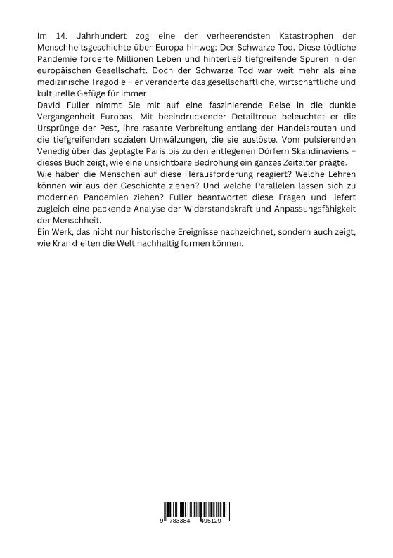 Rückseitencover Der Schwarze Tod