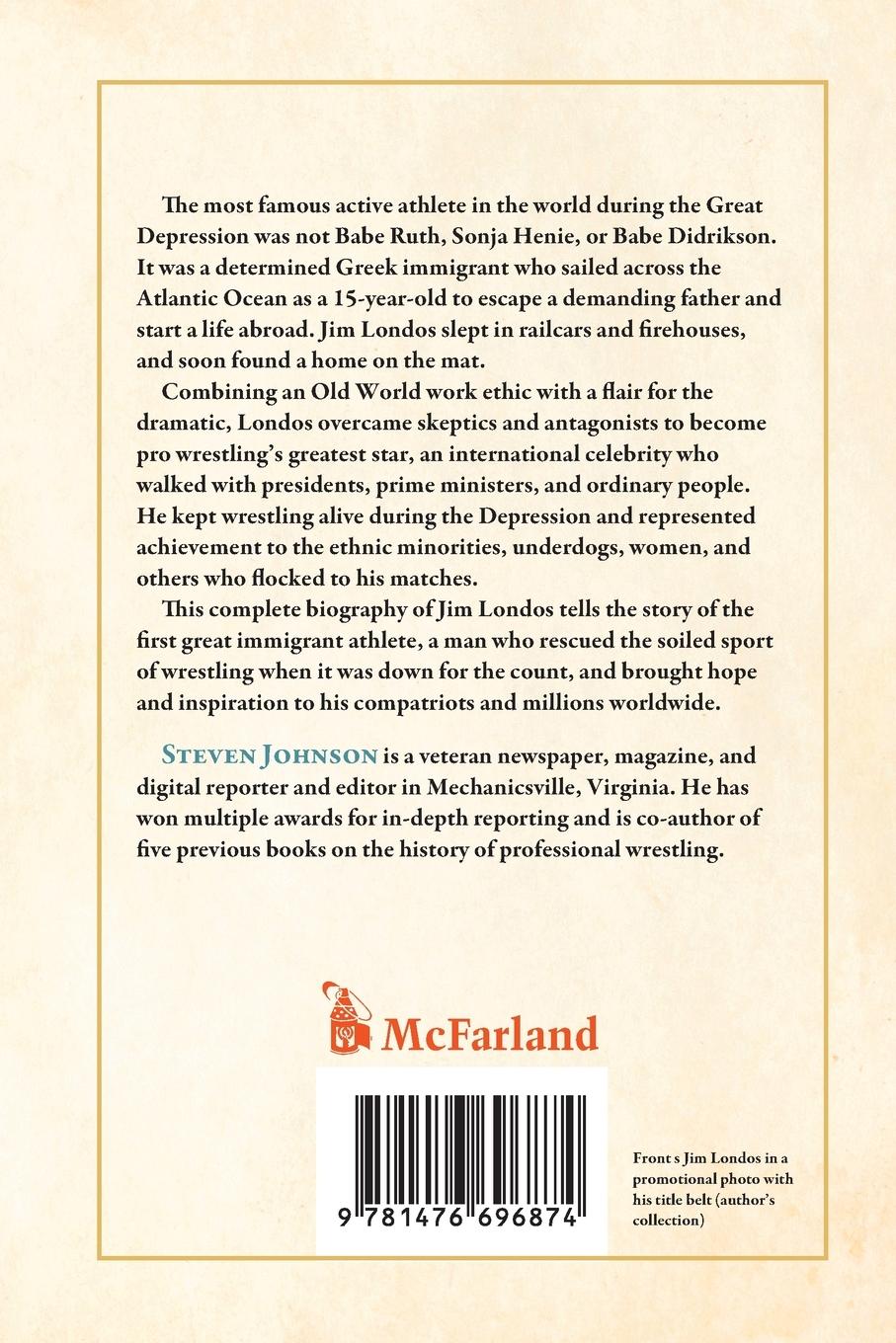 Rückseitencover Jim Londos