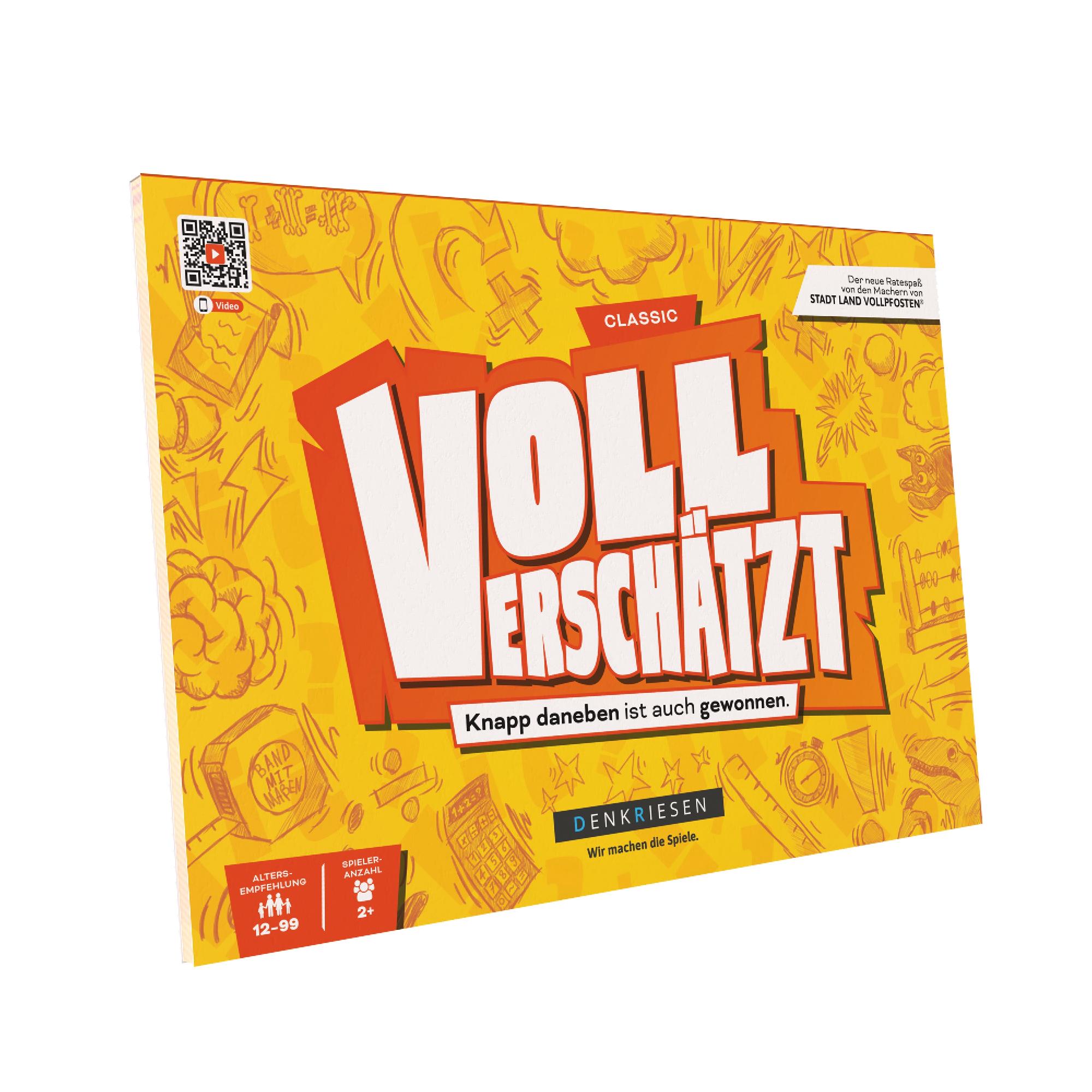 Vorderes Coverbild DENKRIESEN - VOLL VERSCHÄTZT! Classic Edition - "Knapp daneben ist auch gewonnen."