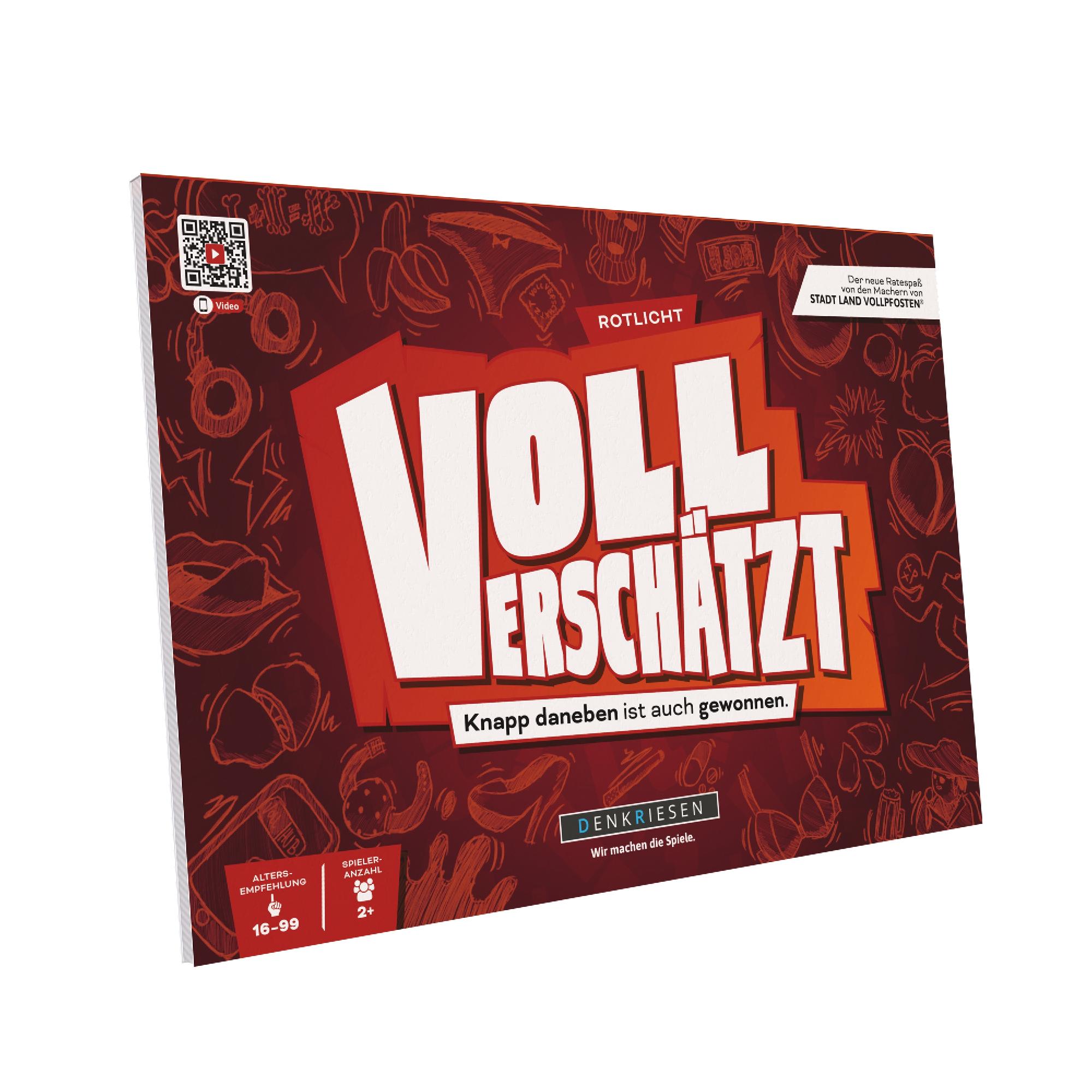Vorderes Coverbild DENKRIESEN - VOLL VERSCHÄTZT! Rotlicht Edition - "Knapp daneben ist auch gewonnen."