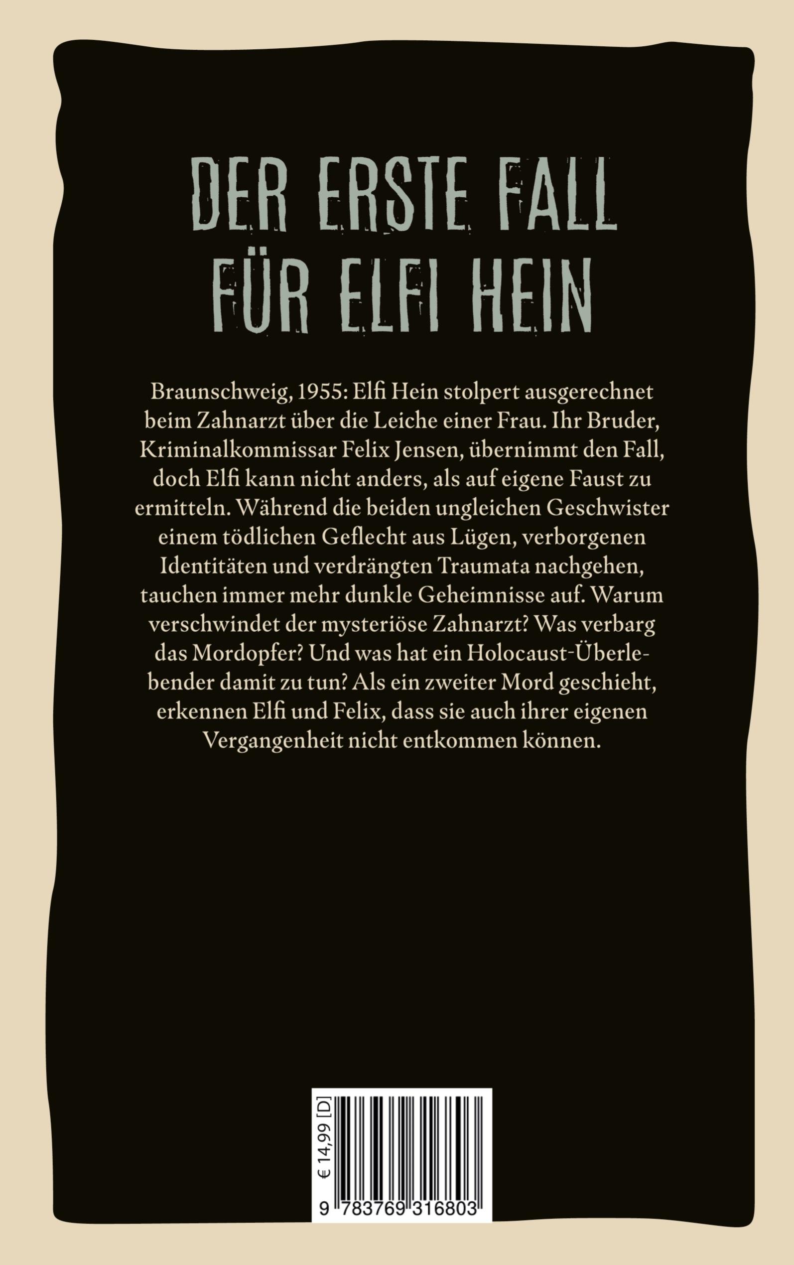 Rückseitencover Die Tote auf dem Zahnarztstuhl