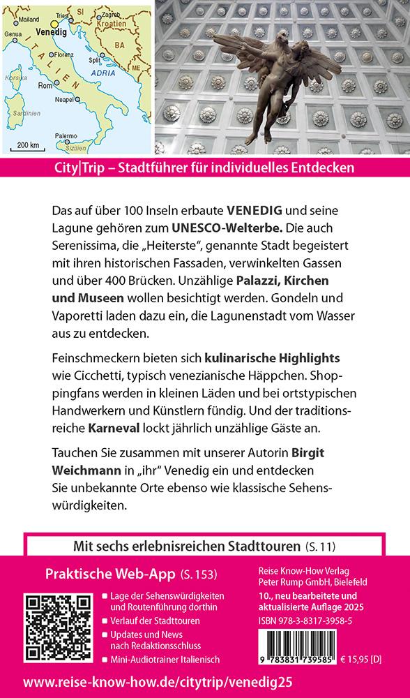 Rückseitencover Reise Know-How CityTrip Venedig