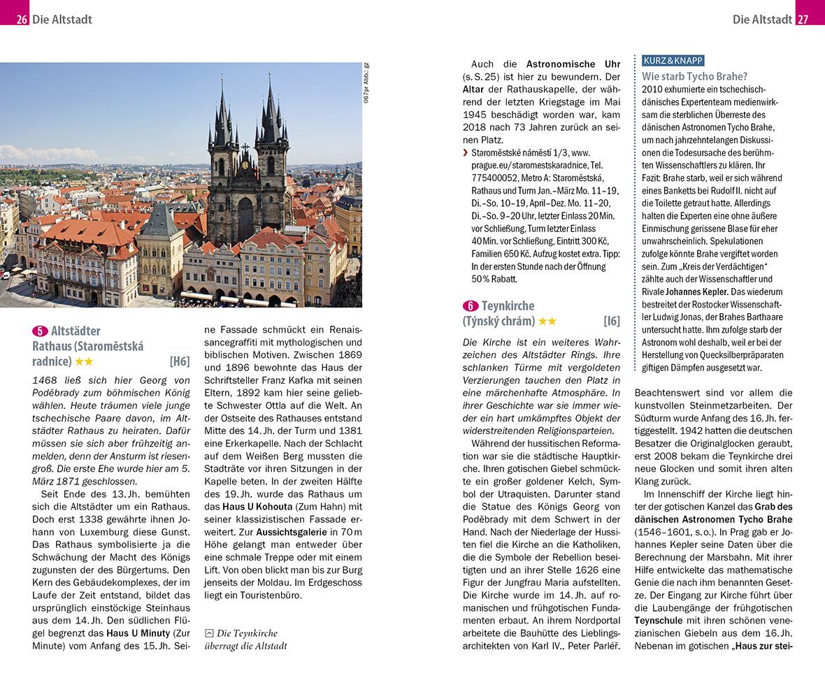 Beispielinhalt (Bild) Reise Know-How CityTrip Prag
