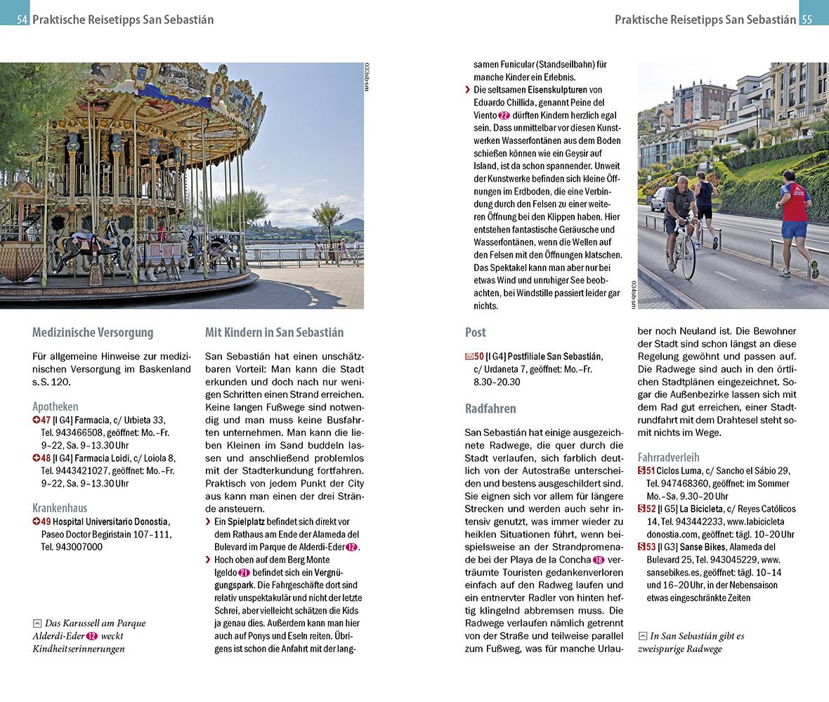 Beispielinhalt (Bild) Reise Know-How CityTrip San Sebastián und Bilbao