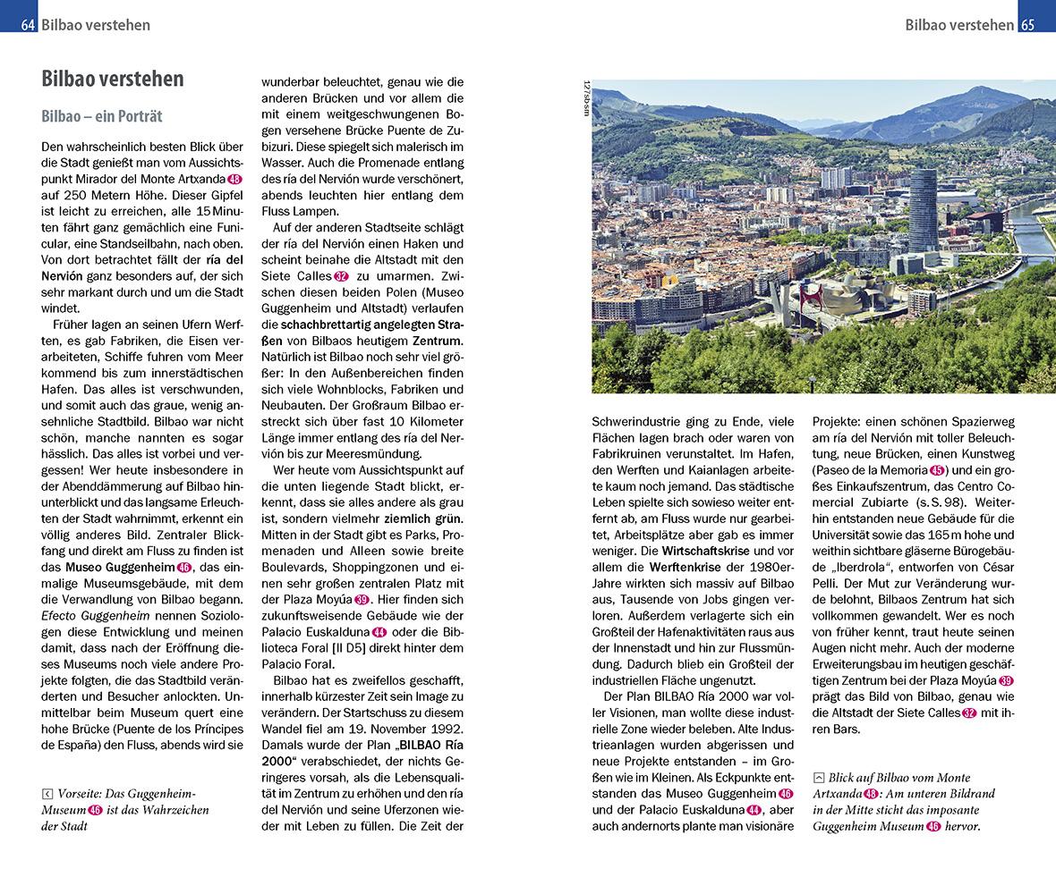 Beispielinhalt (Bild) Reise Know-How CityTrip San Sebastián und Bilbao