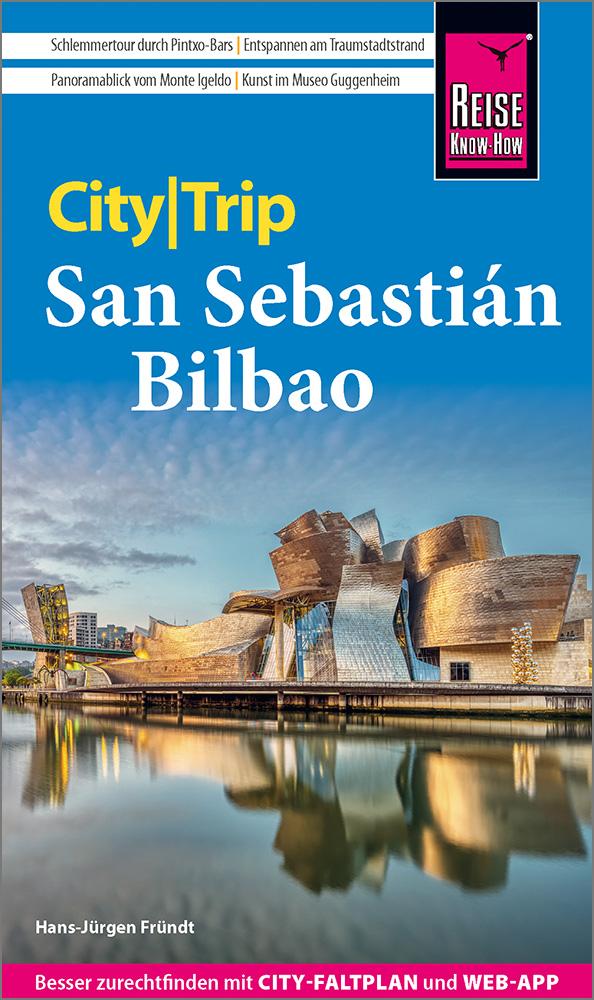Vorderes Coverbild Reise Know-How CityTrip San Sebastián und Bilbao
