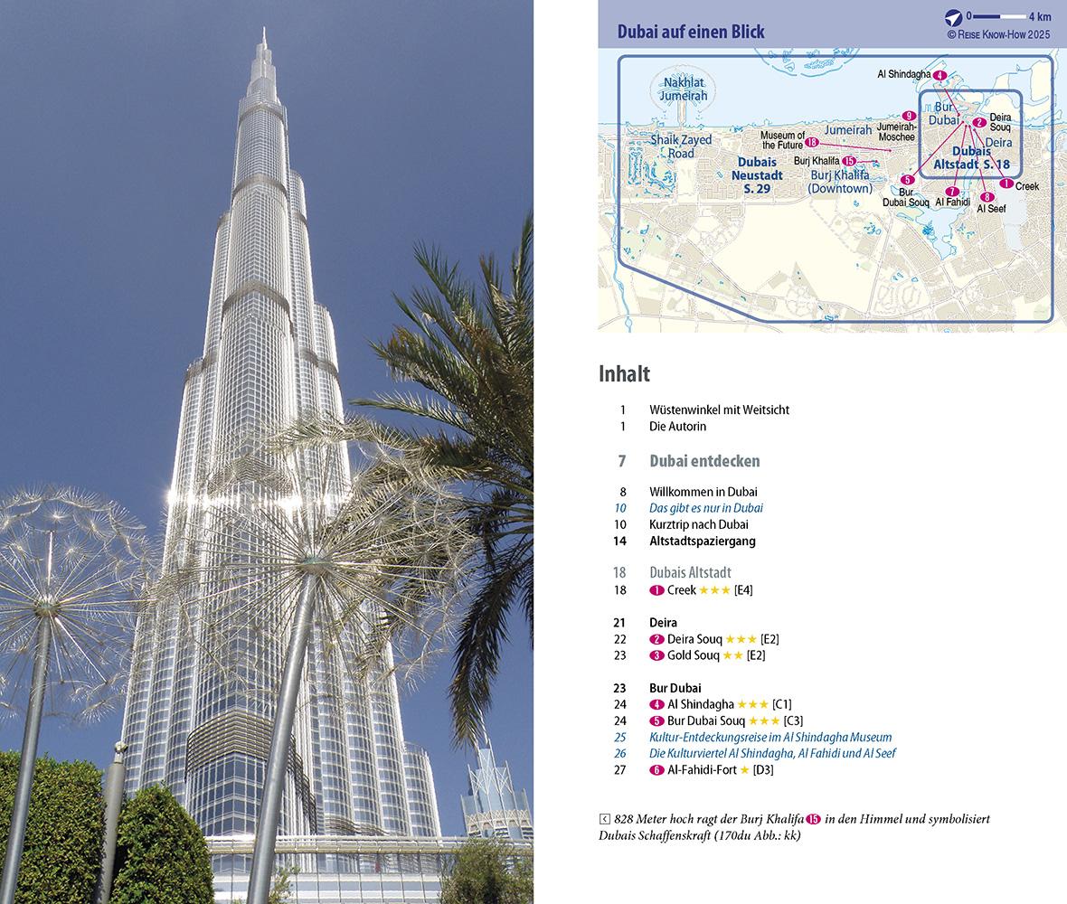 Beispielinhalt (Bild) Reise Know-How CityTrip Dubai