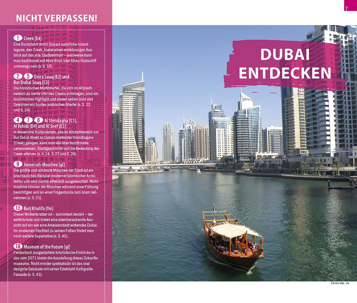 Beispielinhalt (Bild) Reise Know-How CityTrip Dubai