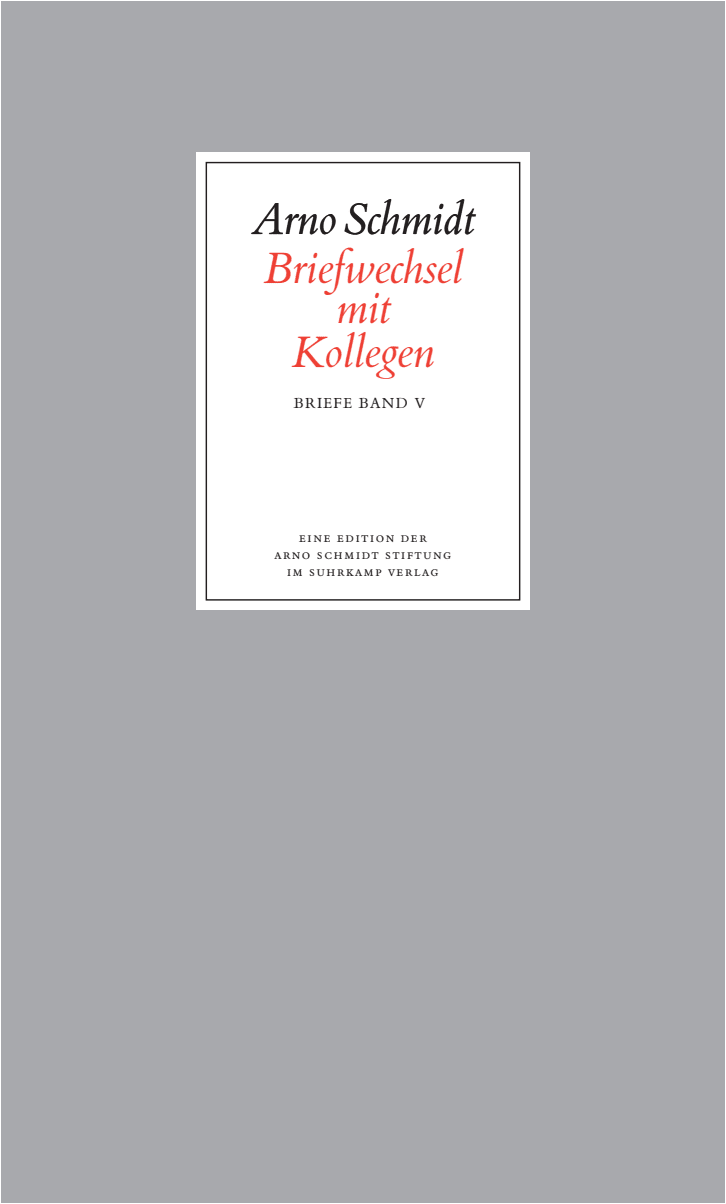 Vorderes Coverbild Briefwechsel 5