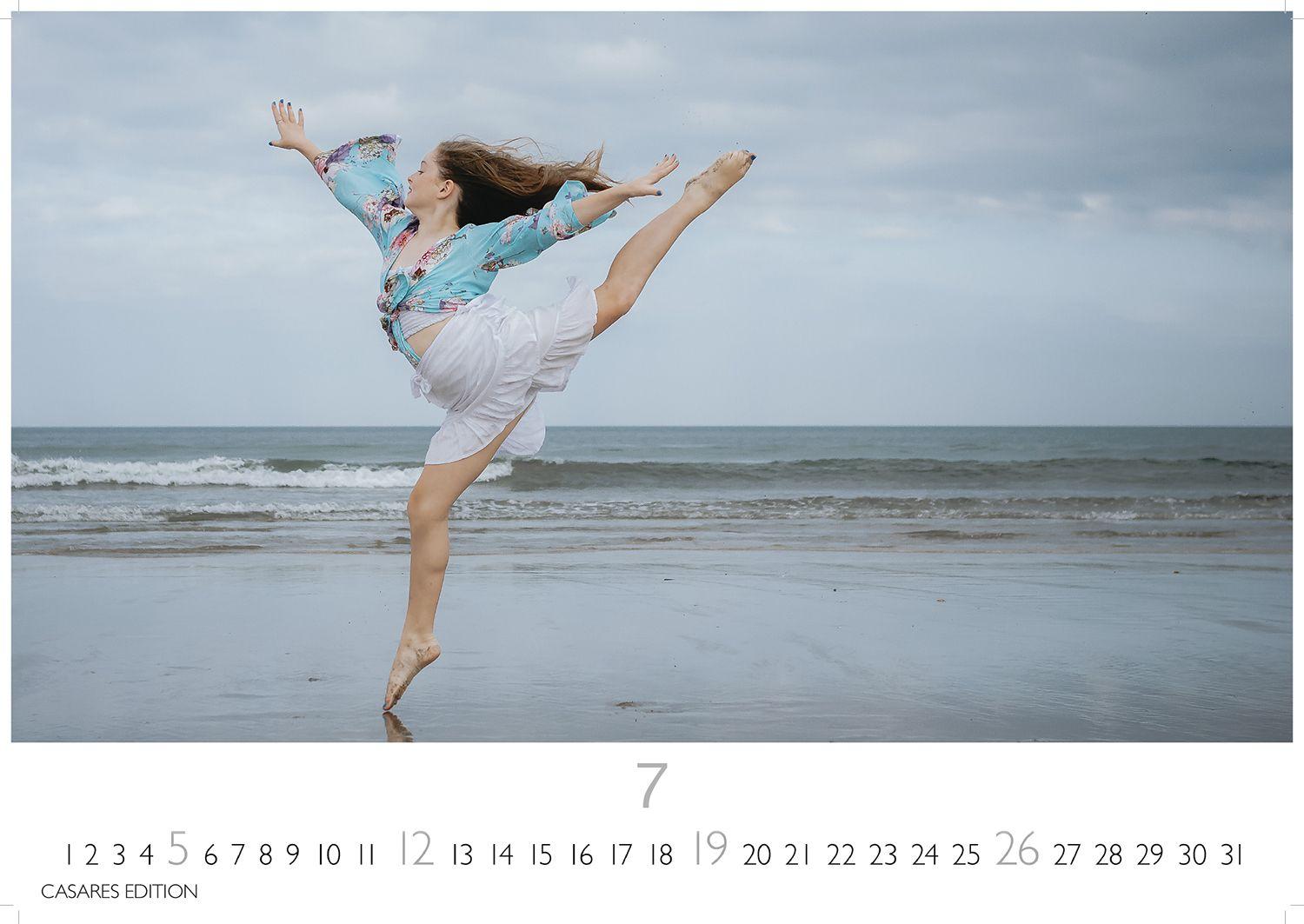 Beispielinhalt (Bild) Dance Kalender 2026 - Wandkalender | Fotokalender | Tanzkalender Kunst 24x35cm - Inspirierender . für Tanzbegeisterte, Perfekt für Zuhause & Büro.
