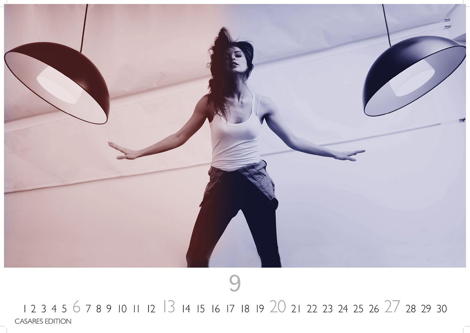 Beispielinhalt (Bild) Dance Kalender 2026 - Wandkalender | Fotokalender | Tanzkalender Kunst 24x35cm - Inspirierender . für Tanzbegeisterte, Perfekt für Zuhause & Büro.