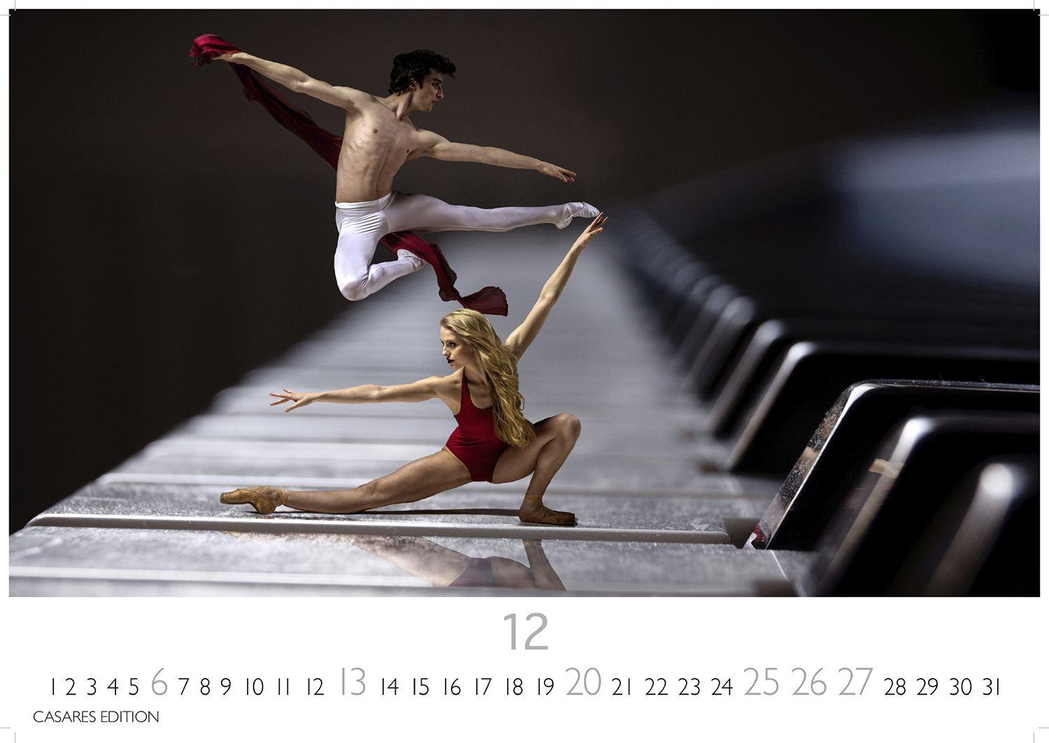 Beispielinhalt (Bild) Dance Kalender 2026 - Wandkalender | Fotokalender | Tanzkalender Kunst 24x35cm - Inspirierender . für Tanzbegeisterte, Perfekt für Zuhause & Büro.