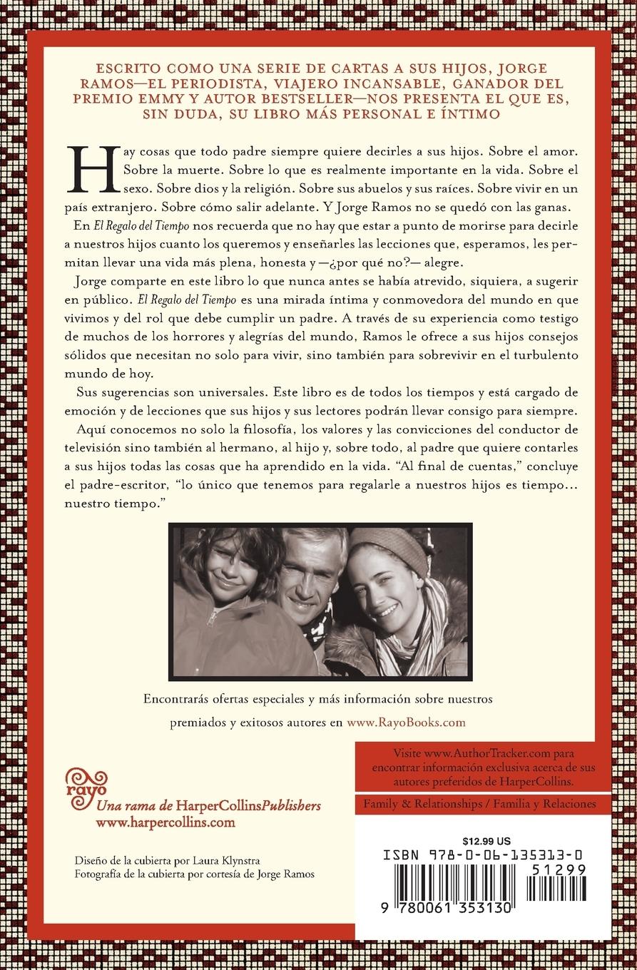 Rückseitencover El Regalo del Tiempo