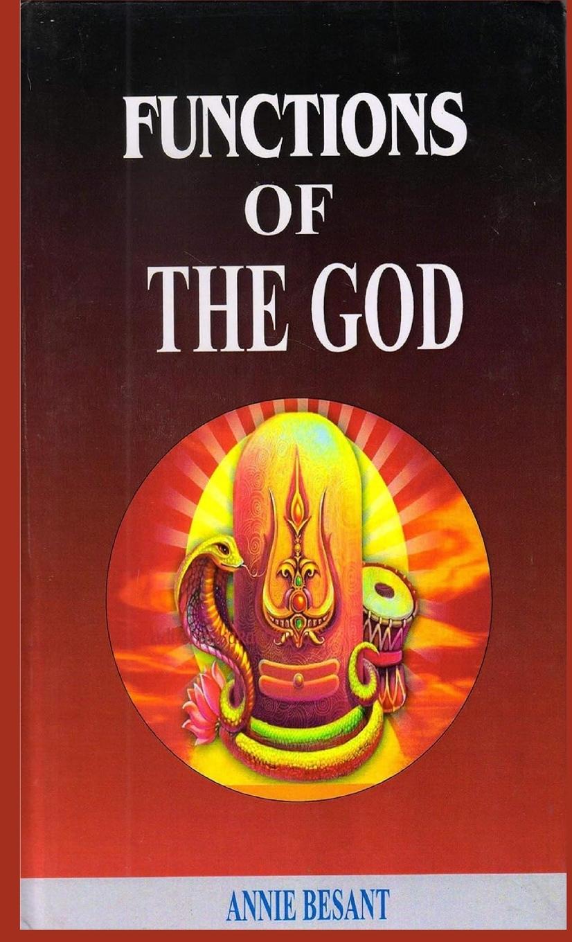 Vorderes Coverbild Functions Of The God