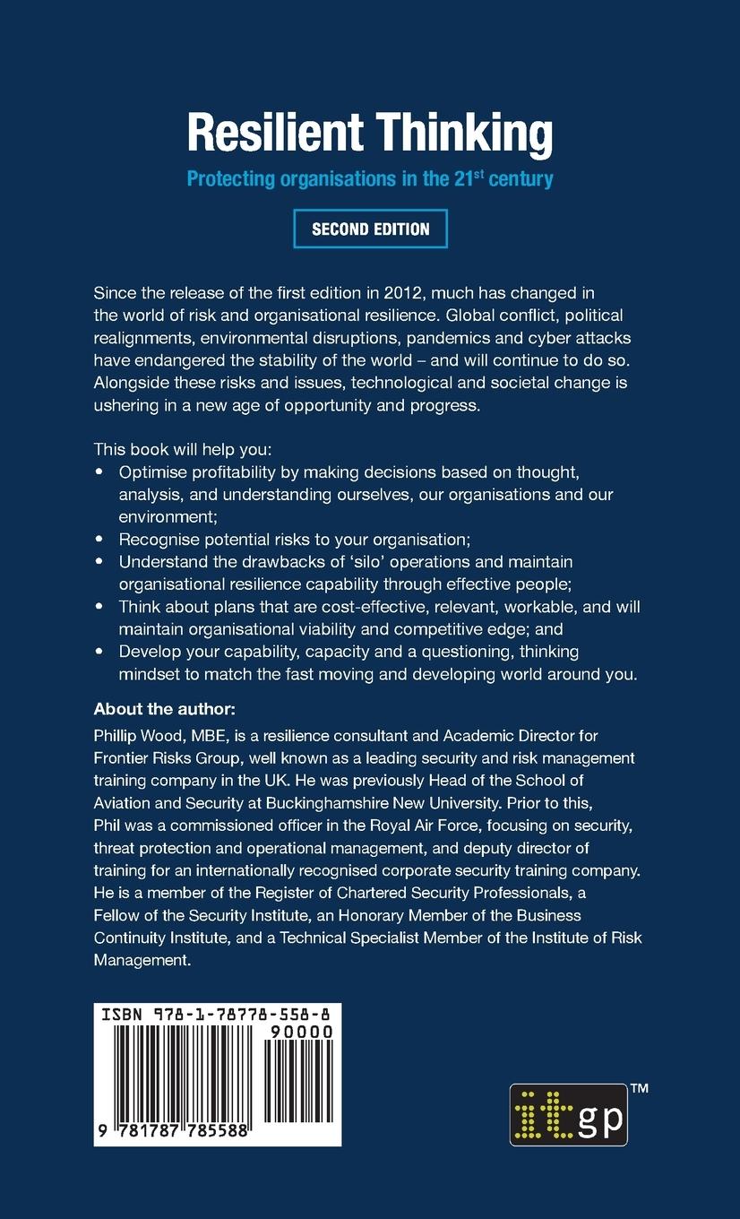 Rückseitencover Resilient Thinking