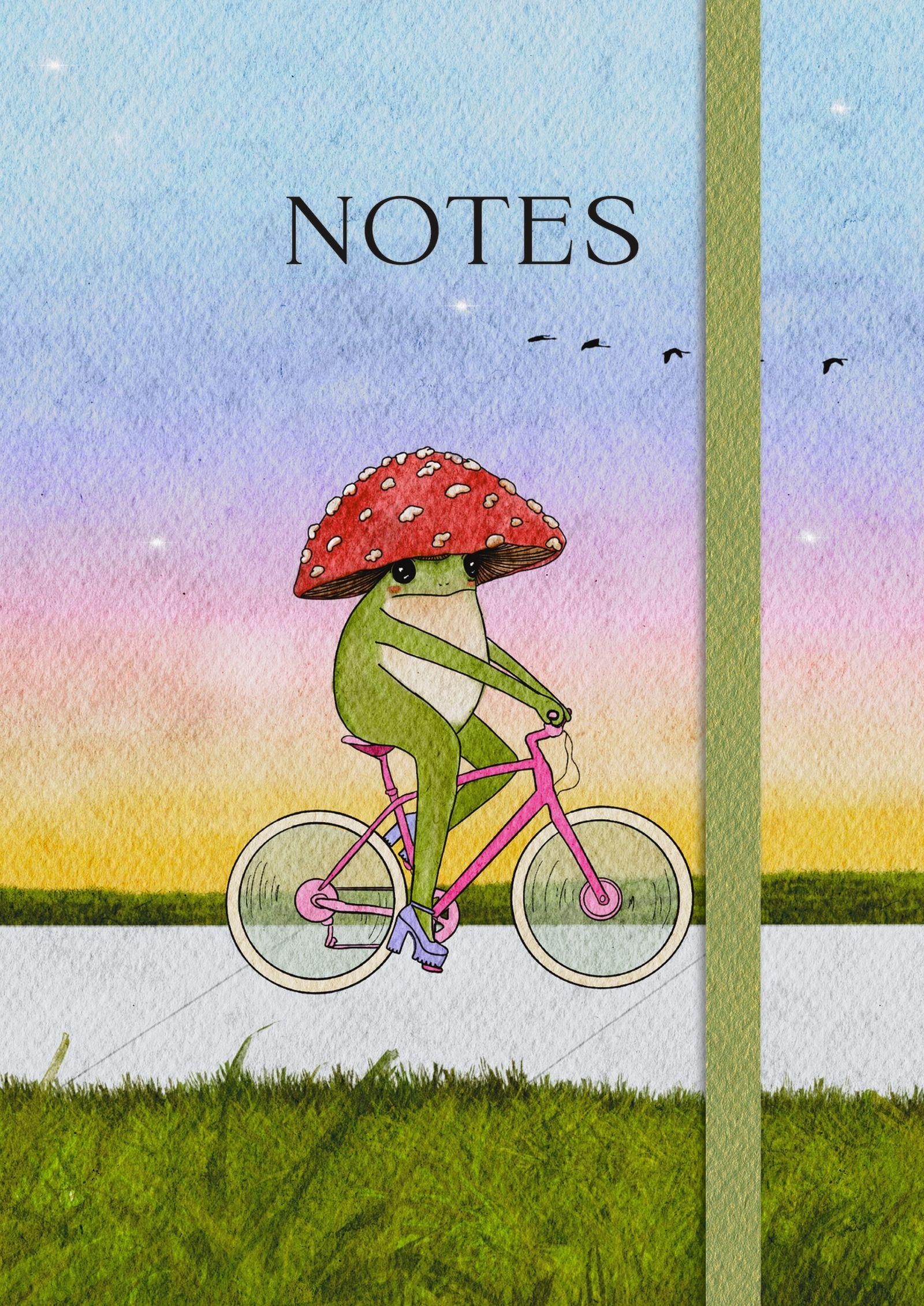 Vorderes Coverbild The Little Frog Notebook