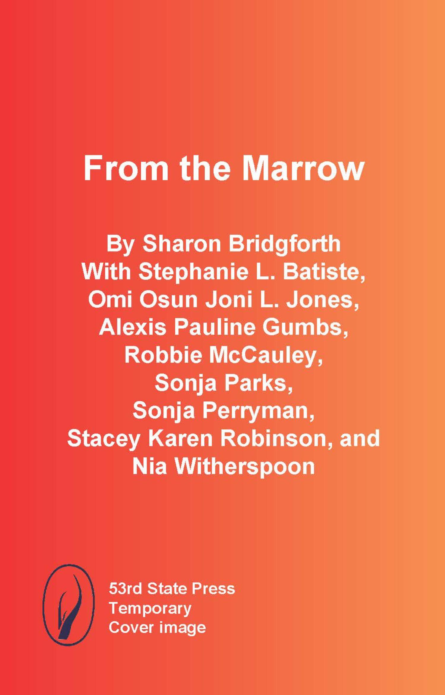Vorderes Coverbild From the Marrow