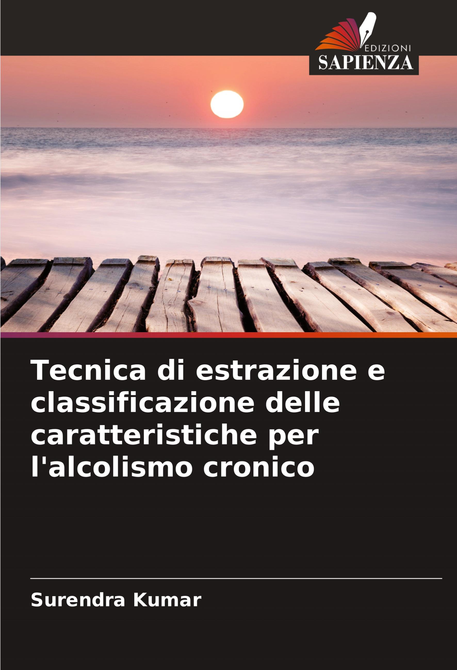 Vorderes Coverbild Tecnica di estrazione e classificazione delle caratteristiche per l'alcolismo cronico