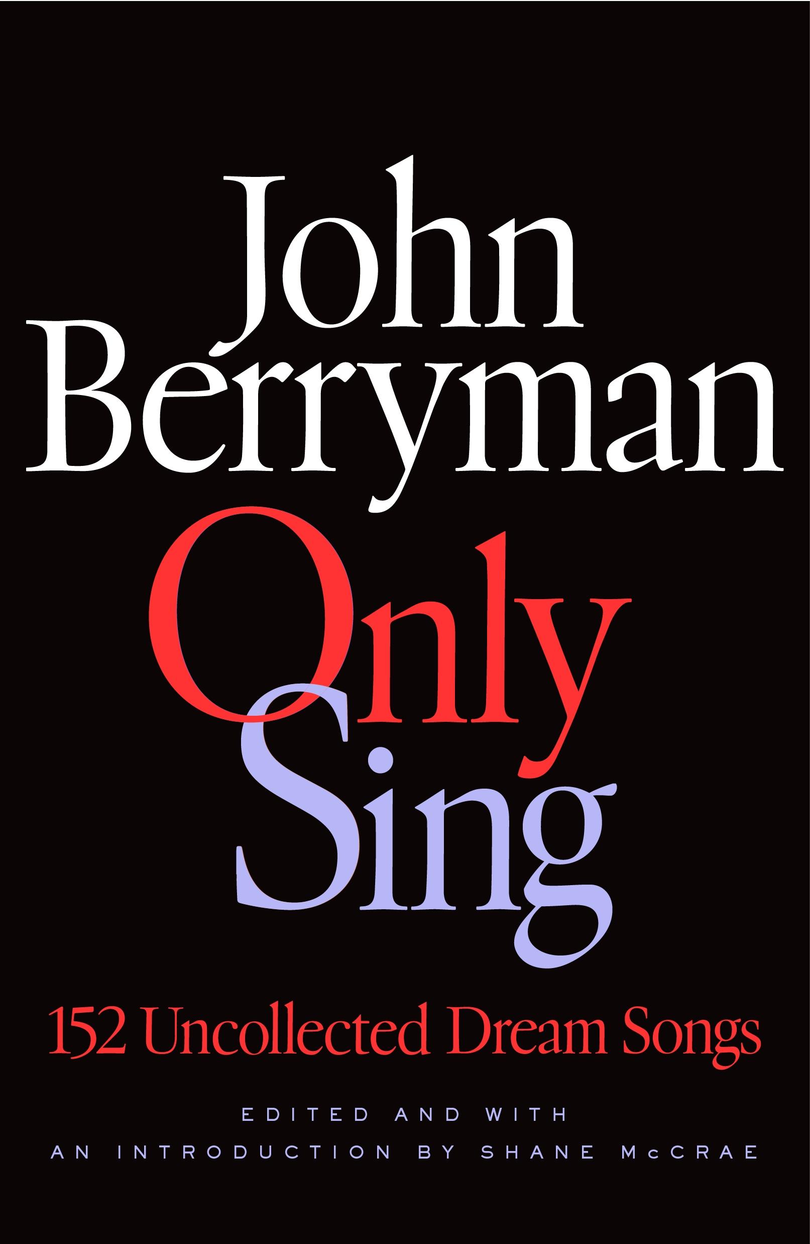 Vorderes Coverbild Only Sing