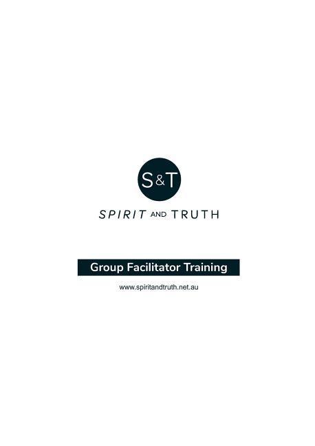 Vorderes Coverbild Group Facilitator Training Workbook