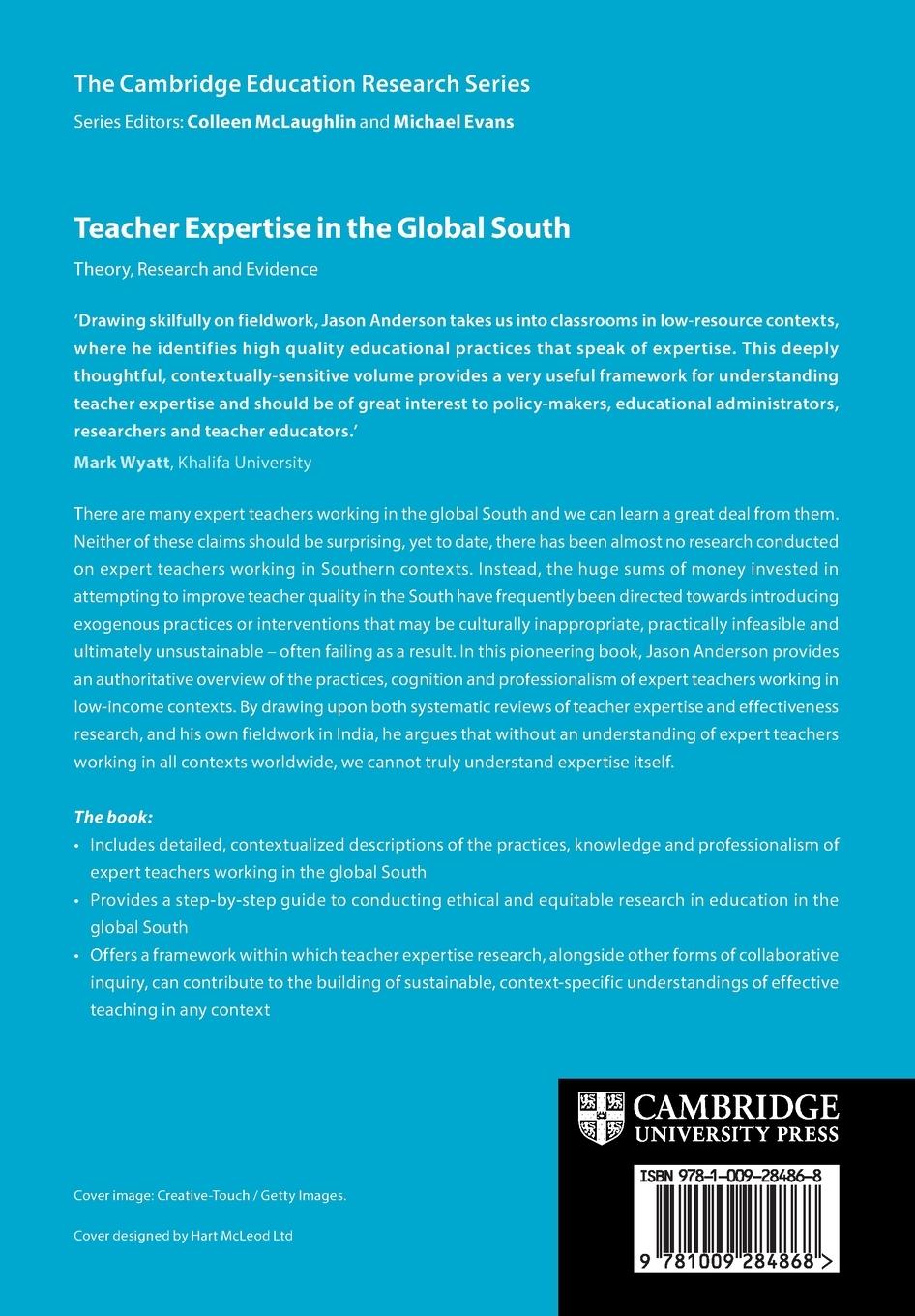 Rückseitencover Teacher Expertise in the Global South