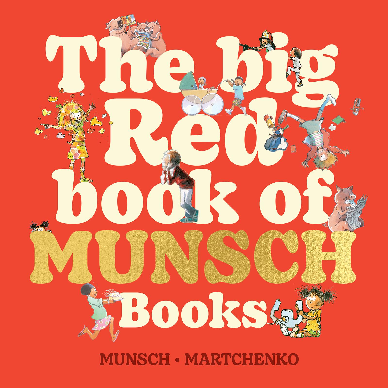 Vorderes Coverbild The Big Red Book of Munsch Books