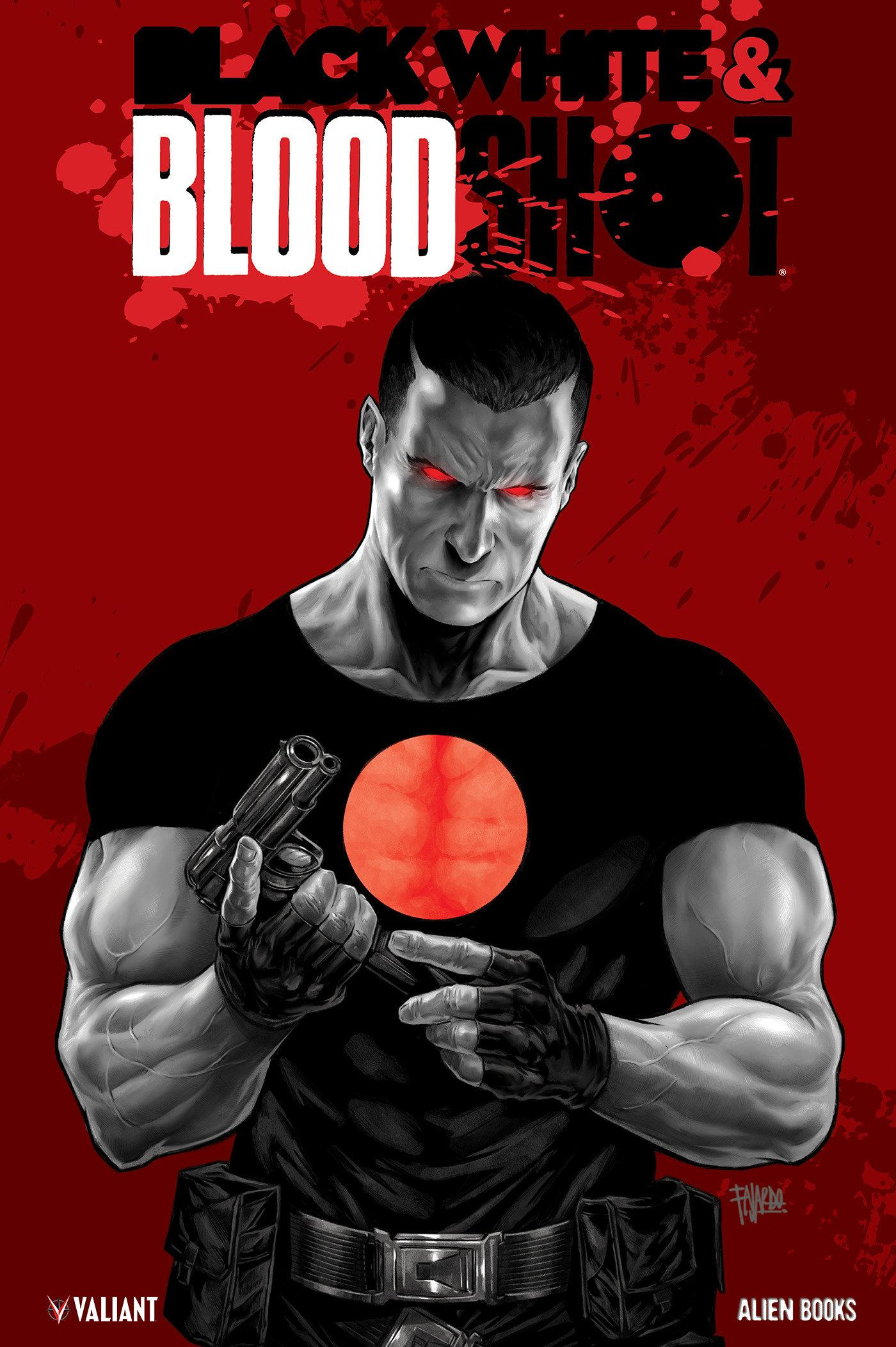 Vorderes Coverbild Black, White & Bloodshot