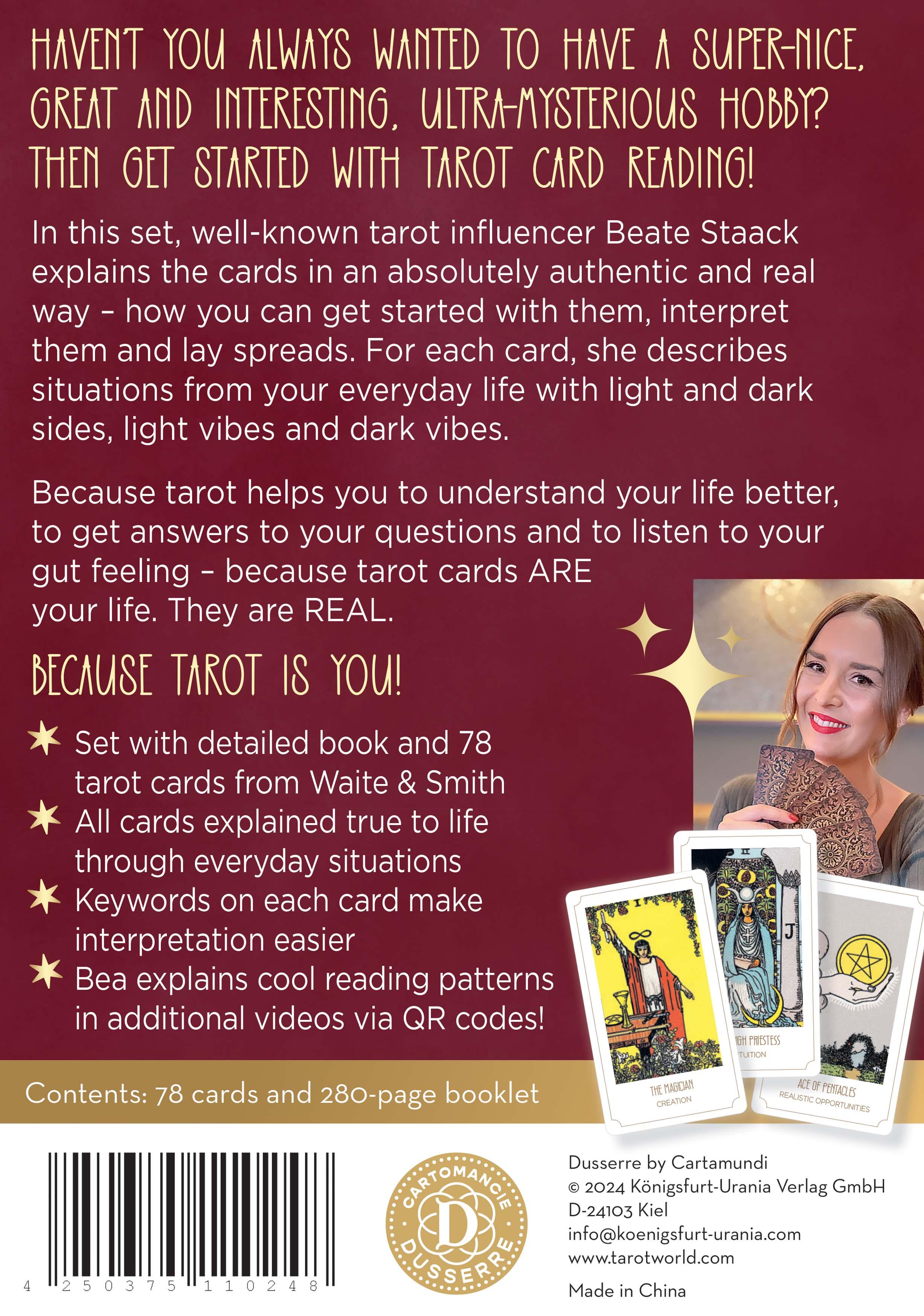 Rückseitencover Tarot Young - Feel the vibes GB