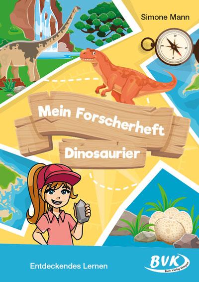 Vorderes Coverbild Mein Forscherheft - Dinosaurier