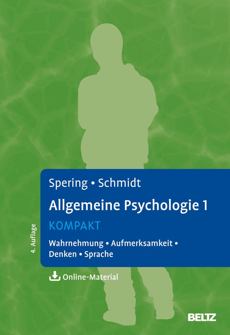 Vorderes Coverbild Allgemeine Psychologie 1 kompakt
