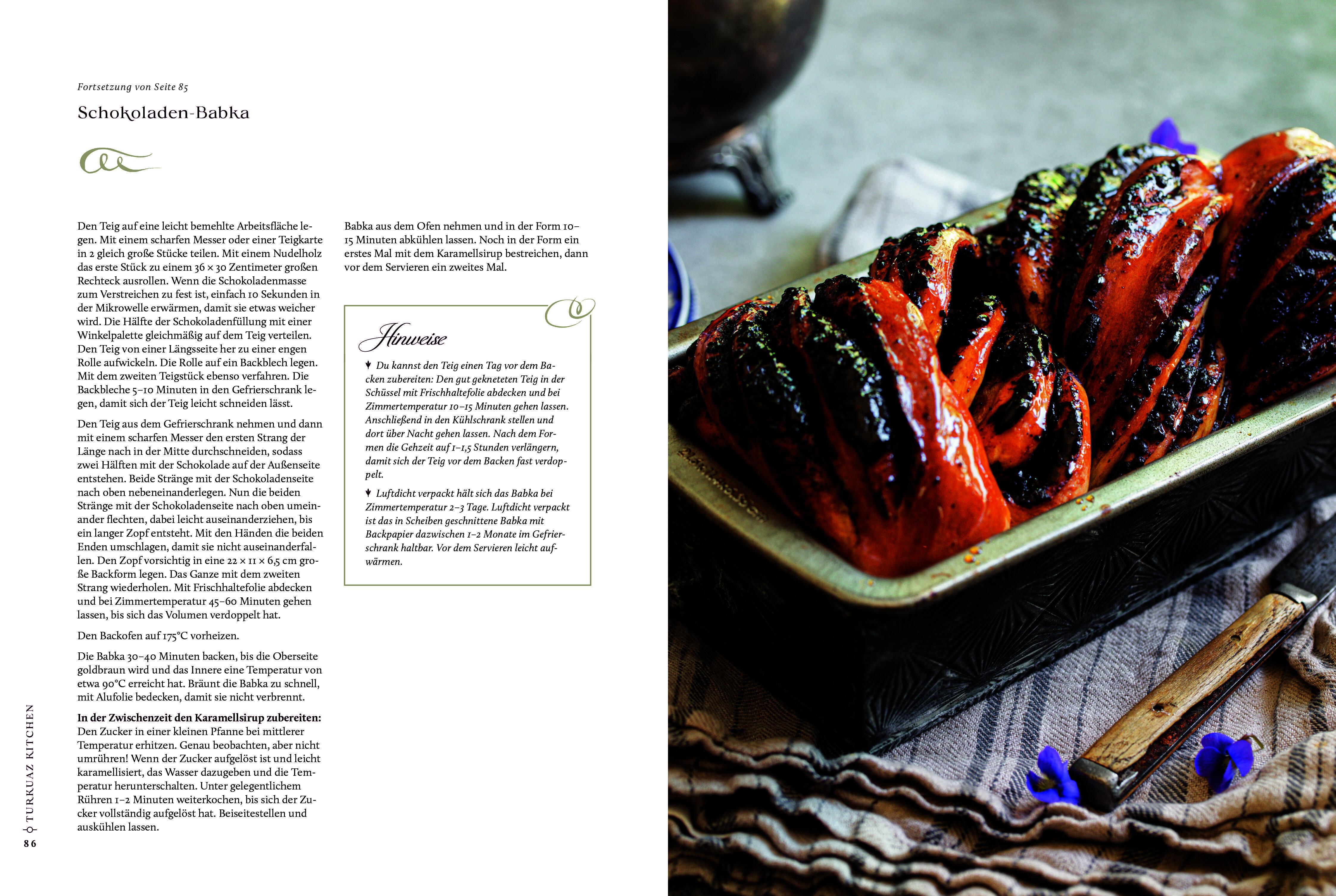 Beispielinhalt (Bild) Turkuaz Kitchen: Das große Backbuch