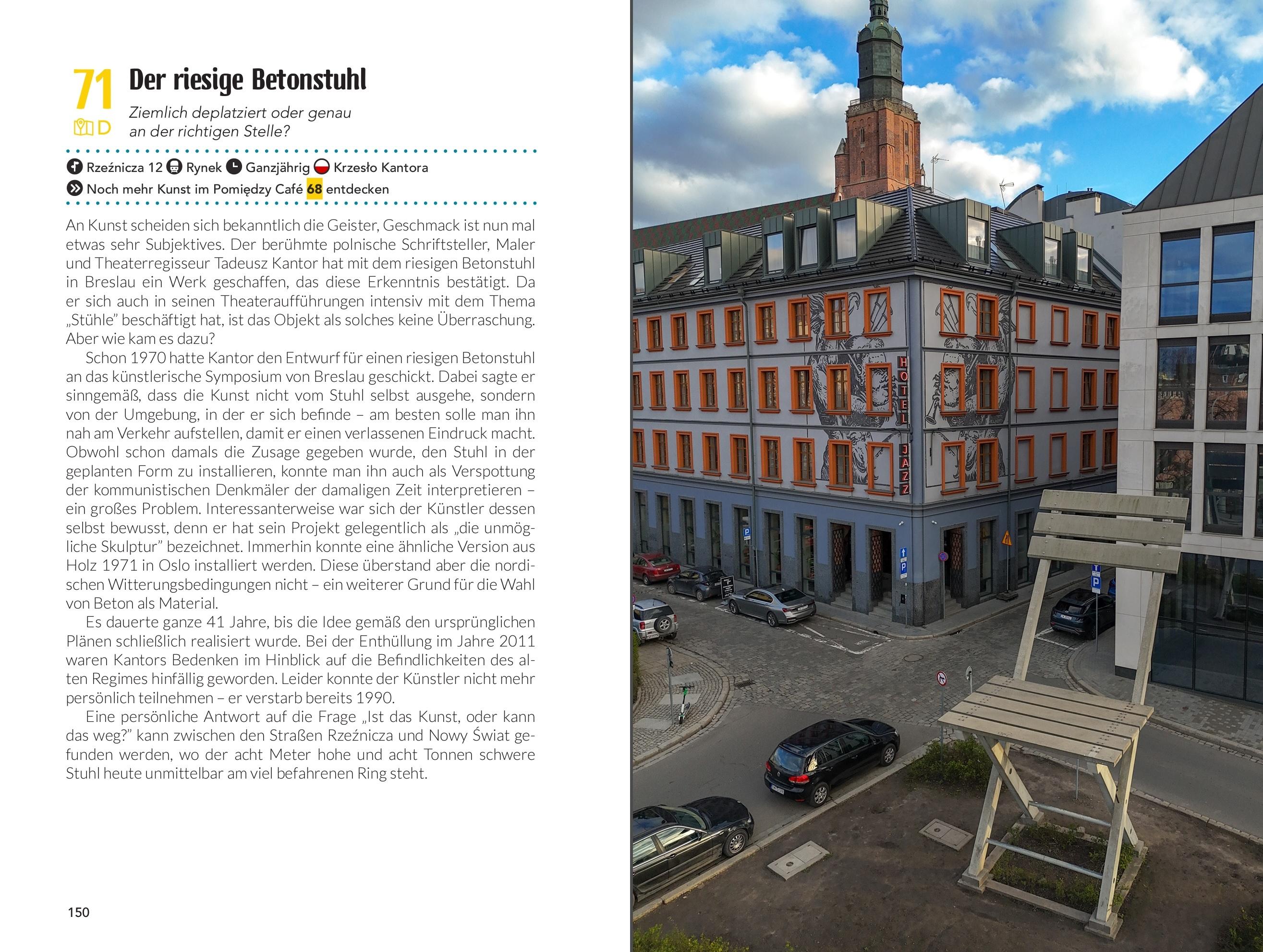 Beispielinhalt (Bild) Breslau (Wroclaw) - Ein alternativer Reiseführer