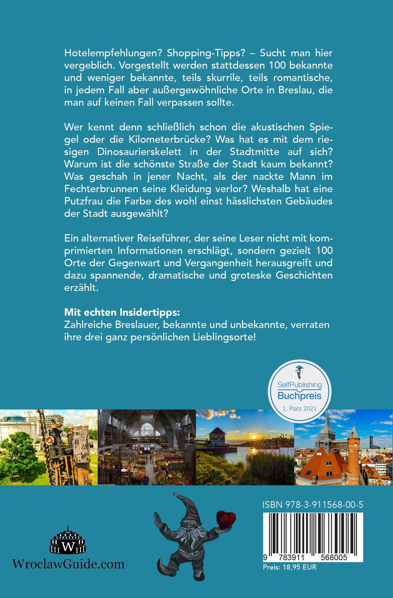 Rückseitencover Breslau (Wroclaw) - Ein alternativer Reiseführer