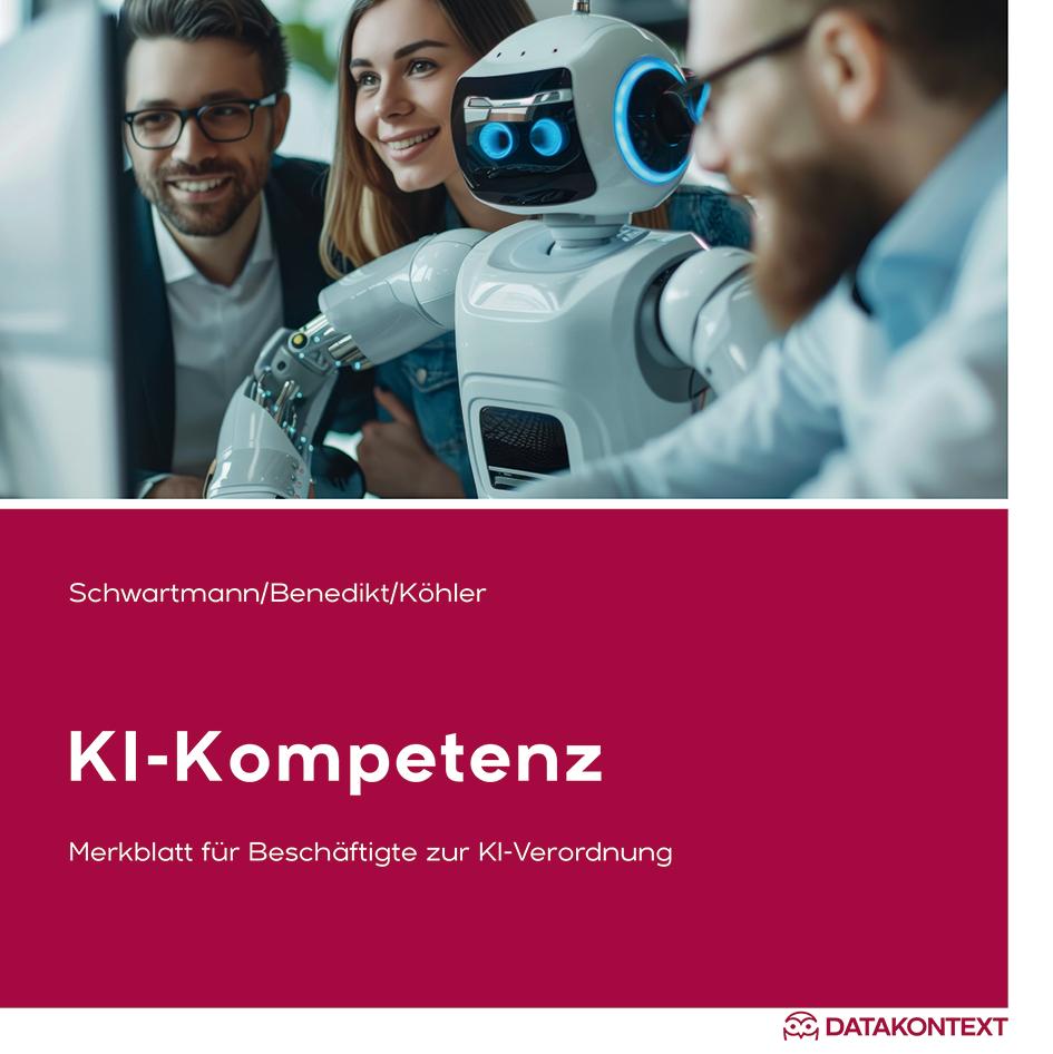 Vorderes Coverbild Merkblatt KI-Kompetenz