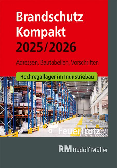 Vorderes Coverbild Brandschutz Kompakt 2025/2026