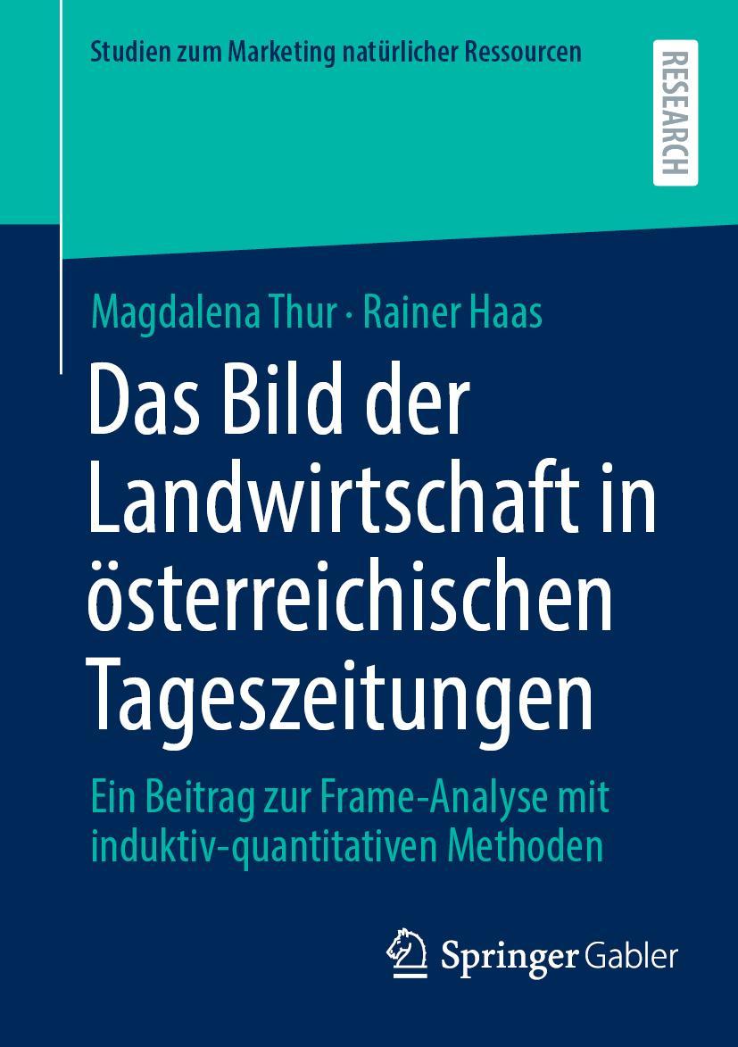 Vorderes Coverbild Das Bild der Landwirtschaft in österreichischen Tageszeitungen